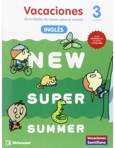 NEW SUPER SUMMER 3º PRIMARIA BOOK AUDIO
